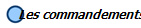 Les commandements